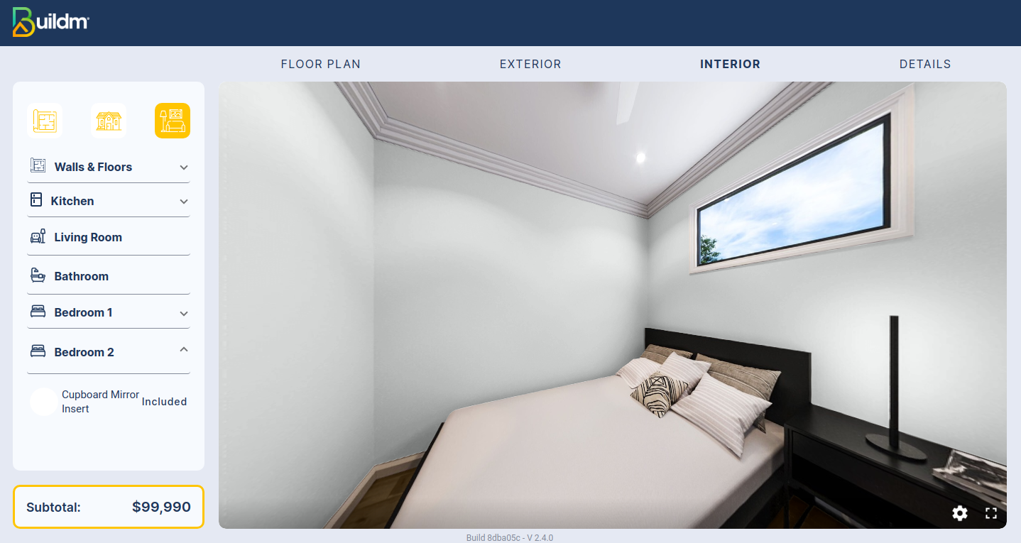 Main Bedrom Interior Kitchen