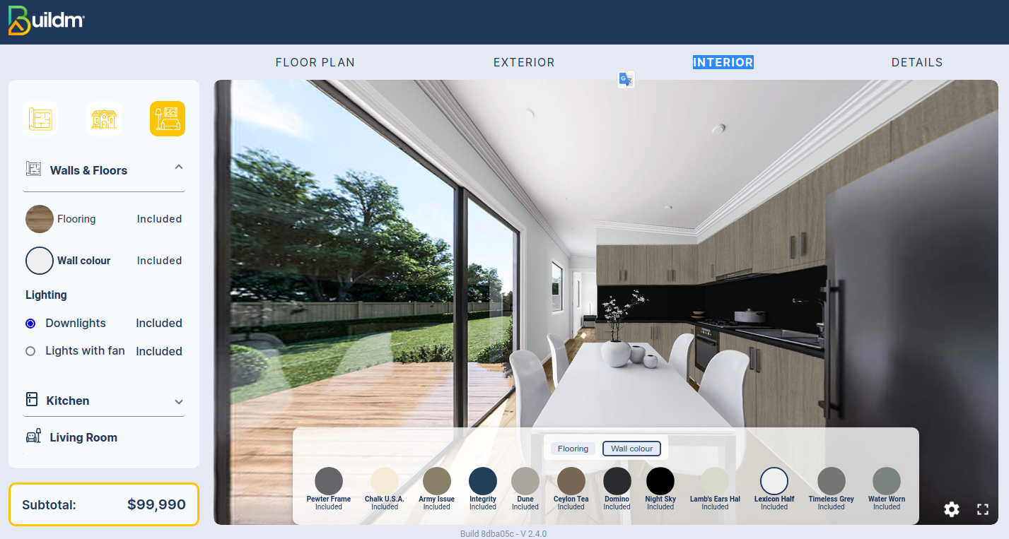 Floorplan Menu Interior Wallfloors