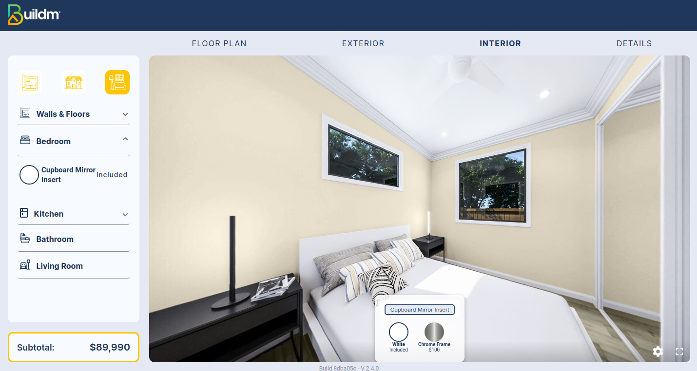 Main Bedrom Interior Kitchen