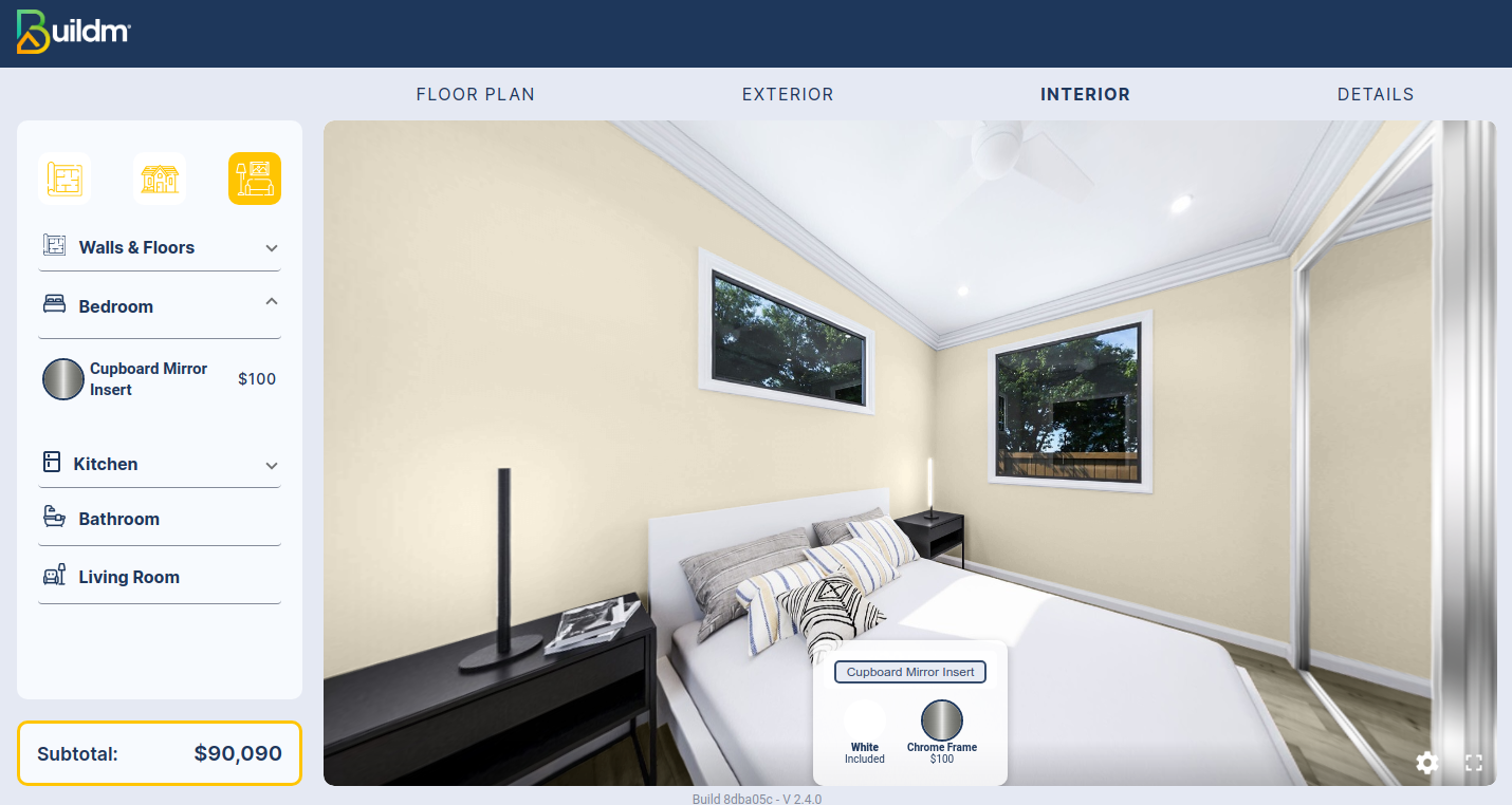 Main Bedrom Interior Kitchen