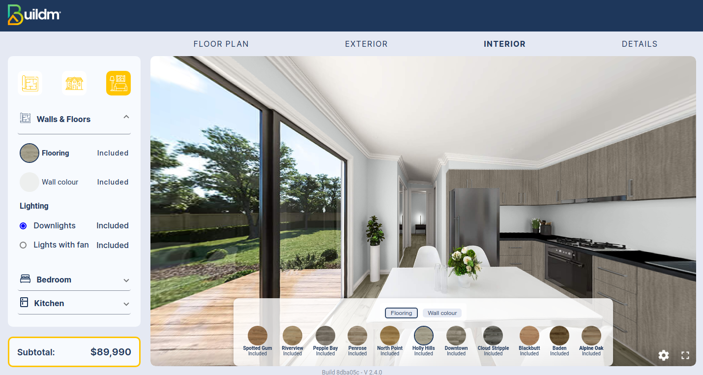 Floorplan Menu Interior Wallfloors